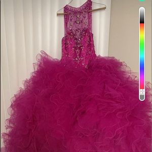 Sweet 16 dress and accessories